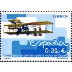 Испания 2009 Mh 4438 100-летие первого полета в Испании MNH** Авиация Самолет