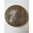 RRR Большая Наградная медаль для женских гимназий ГОСУДАРЫНЯ ИМПЕРАТРИЦА МАРIЯ АЛЕКСАНДРОВНА серебро R5 старт с 1 рубля трёхдневный аукцион