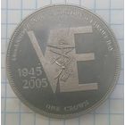 1/11 остров Найтингейл 1 крона. 2005 г.