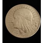 5 злотых 1934 г.  Польша.  Ядвига.  Серебро