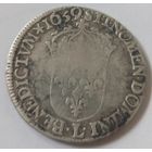 1/2 экю 1659 Людовик 14.  (111)