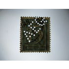 DR Рейх. Проштемпелеванный перфорация