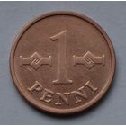 Финляндия, 1 пенни 1963 г.