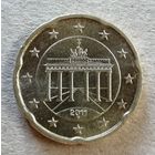 Германия 20 евроцентов 2011 г. отметка мд "F" - Штутгарт , KM# 255