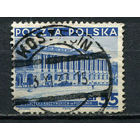 Польша - 1935/1937 - Библиотека Рачинского 55Gr - [Mi.309i] - 1 марка. Гашеная.  (Лот 54EO)-T7P9