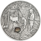 Палау 5 долларов 2012г. "Сокровища мира: Топаз". Монета в капсуле; сертификат. СЕРЕБРО 25гр.
