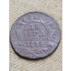 Распродажа - деньга 1738г.,РИ, АННА ИОАНОВНА