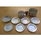 СССР: детская кукольная посуда. Алюминий.