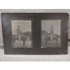 Фото ПМВ . Офицер на коне..Оригинал!