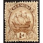 Бермуды. Колония Великобритании.1910г. Mi34