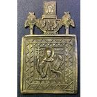 Икона Средник складня Параскева Пятница. XVIII-XIX век