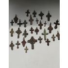 Старинные крестики ,29 шт,на пару штук есть дефект ушка,с рубля