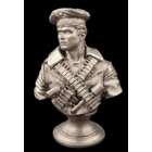 Бюст Матрос Железняк Олово