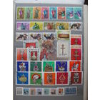 Продажа коллекции с 1 рубля! Культура и искусство на почтовых марках мира.