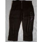 Капри атлас с украшением из камней,44 р