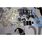 Сборный лот(дверные защелки, телефоны, радиодетали и др.) с 1 рубля