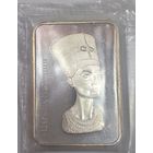 20 рублей 2010 Беларусь Нефертити серебро 28,28г 925 пр.