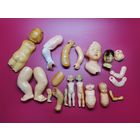 Части от старых целлулоидных кукол в реставрацию  (одним лотом)