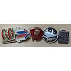 Набор значков 5шт