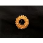 Брошь из плетёной проволоки