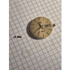Механиз позолоченый от часов луч. Работоспособность неизвестна