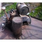 Раритет: довоенная пожарная помпа (Германия) Mit. Bosch-Magnetzunder