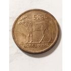 Норвегия 5 оре 1965