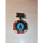 Знак "Участник ликвидации последствий аварии на ЧАЭС", тяжёлый металл.