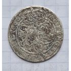 6 грош 1666 год