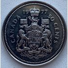 Канада 50 центов 1977 г.