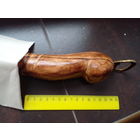 Открывалка, 20 см, фаллос, дерево, куплена на Бали.