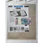 Leuchtturm C3 Folio Листы для банкнот на 3 ячейки! Целая пачка 5 штук! Германия, Лёйхтурм, Leuchtturm! ВОЗМОЖЕН ОБМЕН!