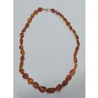 Бусы янтарные "Леденцы". Длина 50 см. 70-80-е годы Прибалтика.