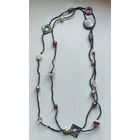 Бусы пластиковые