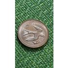 Белиз 1 цент 1974 г ( Вилохвостый коршун , фауна  )