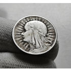 2 злотых 1933 г.  Ядвига, Варшава, лот рп-5,1