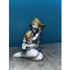 СТАТУЭТКА ФАРФОРОВАЯ МАТЕРИНСТВО. МАТ И ДИТЯ.