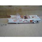 Винтаж.CADILLAC 1959.CONVERTIBLE ''JUST MARRIED''.Свадебный.Vitesse.Португалия. 1:43.