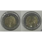 2 евро 2014 Испания "Провозглашение Филиппа VI королём Испании" UNC