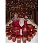 Набор рюмок Рубин