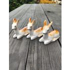 Фарфоровая статуэтка "Кабаржонок" Полонский ЗХК 1973-1991 3 шт