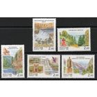 Россия 1999. Регионы. 5 марок 508-512 (262)