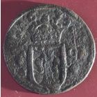 Швеция 1/4 эйре 1635 Сатер