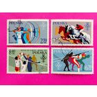 Польша. Спорт. ( 4 марки ) 1980 года. 4-4.