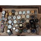 Куча часов на запчасти. задние крышки  не во всех часах есть.