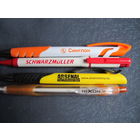 4 фирменные шариковые ручки