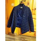 Куртка женская пуховик синий Taddy 46 р-р на рост 160-175см.