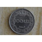 Румыния 100 лей 1943 с 1 руб