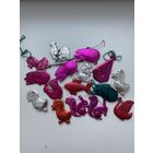 Лот елочных игрушек.