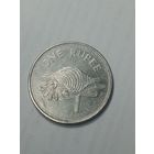 Сейшелы 1 рупия 2007 года .
